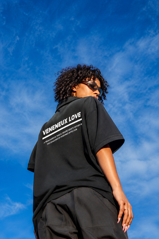 Veneneux Love Polo T-Shirt (Midnight Majesty)