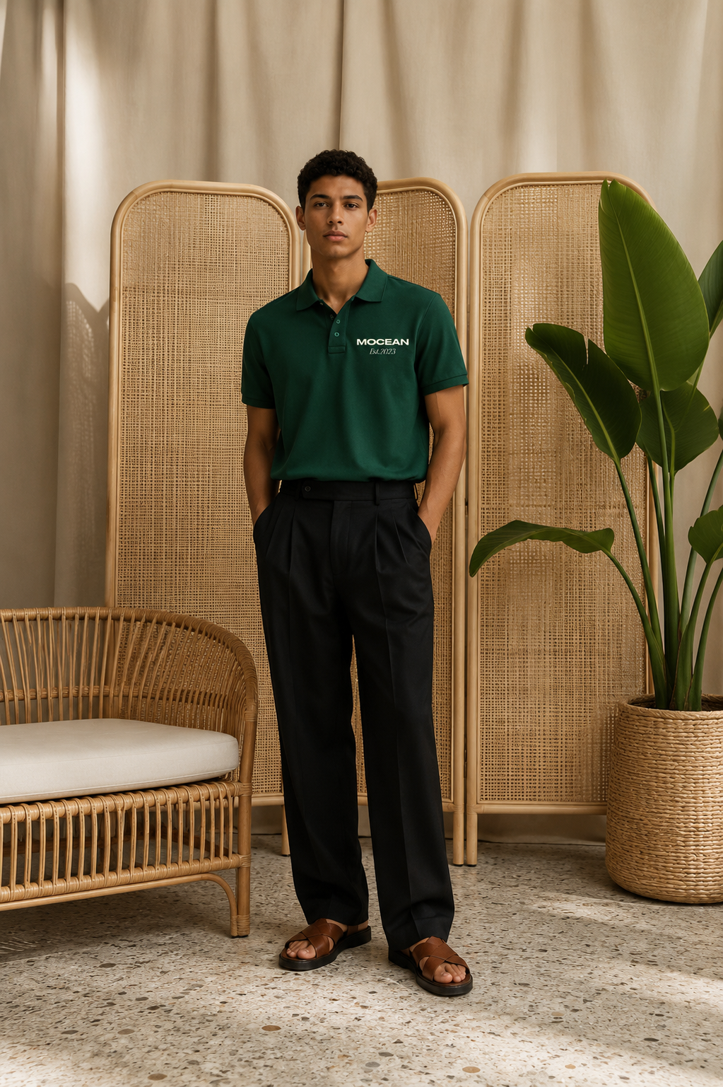 Mocean Minimalism Polo T-shirt