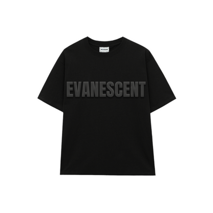 Evanescent Puff Oversized T-Shirt (Obsidian Noir)