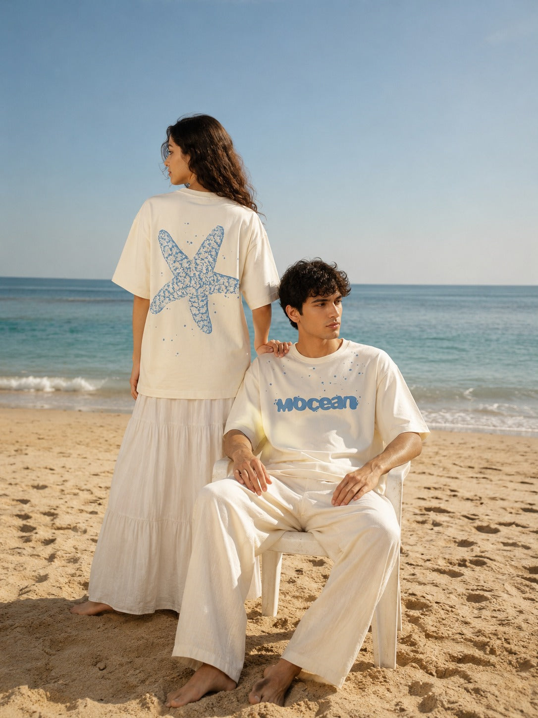Starfish Oversized Tee Summer Essentials