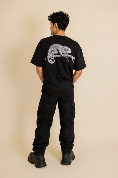 PSEUDO PERSONALITY oversized T-shirt - Black