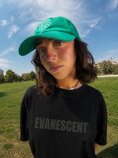 Evanescent Puff Oversized T-Shirt (Obsidian Noir)
