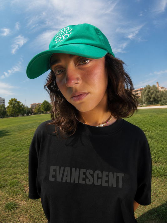 Evanescent Puff Oversized T-Shirt (Obsidian Noir)
