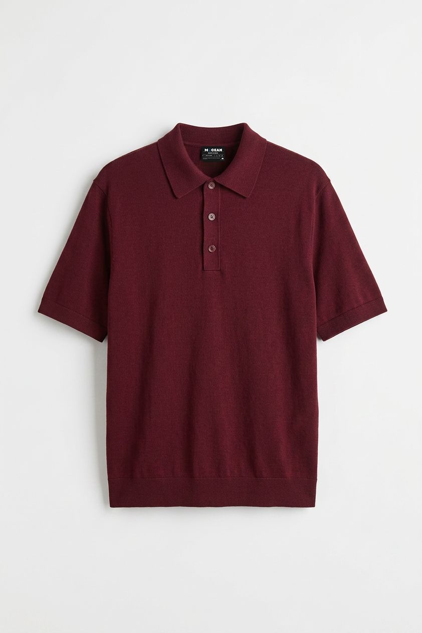 Crimson Current Polo